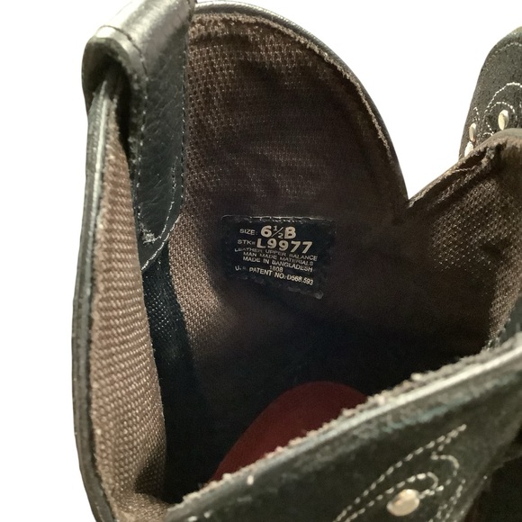 Justin Boots Women's Black Cowboy Boots BRAND NEW W/BOX - Picture 12 of 15